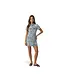 Malelions Jurk Denim Dress Light Blue