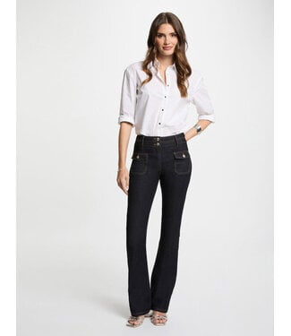 Morgan de toi Morgan Jeans Polen4 Extra Brut Dark Blue