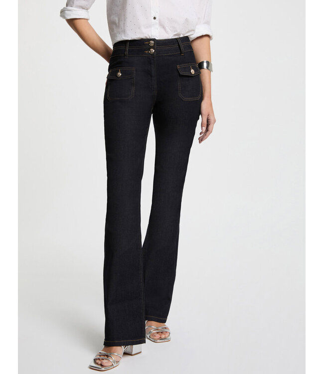 Morgan Jeans Polen4 Extra Brut Dark Blue