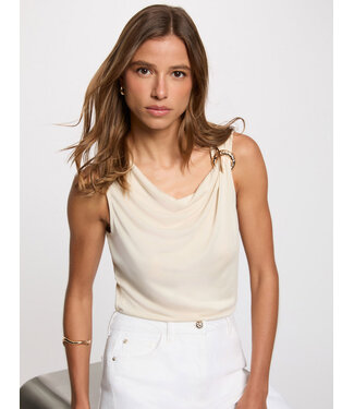 Morgan de toi Morgan Top Dmartel Beige