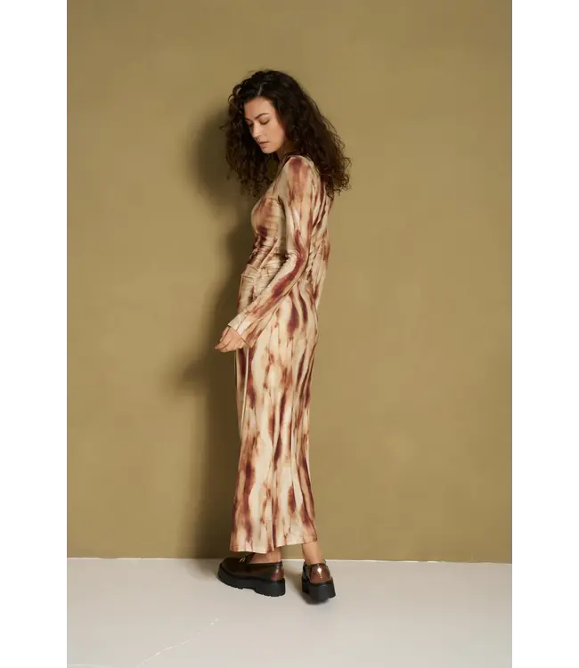 Lofty Manner Jurk Isani Brown