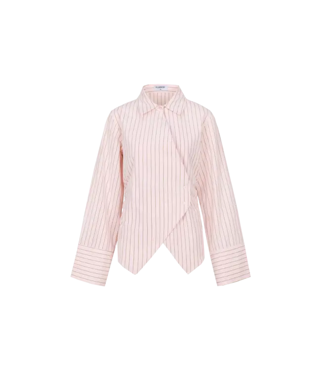 Fluresk Blouse Gina Rose Quartz / Fem Green