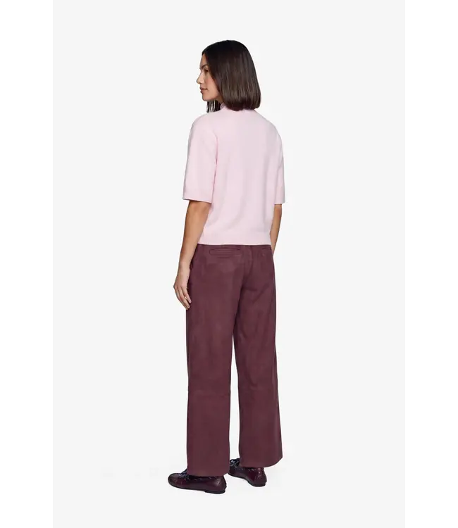 Fluresk Top Ise Knit Rose Quartz