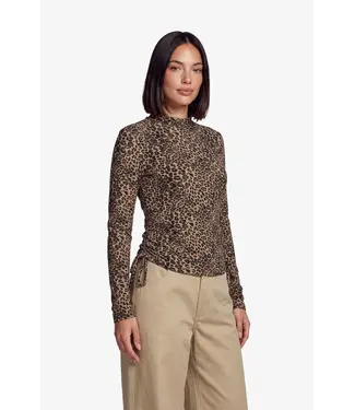 Fluresk Fluresk Top Lima Khaki / Black