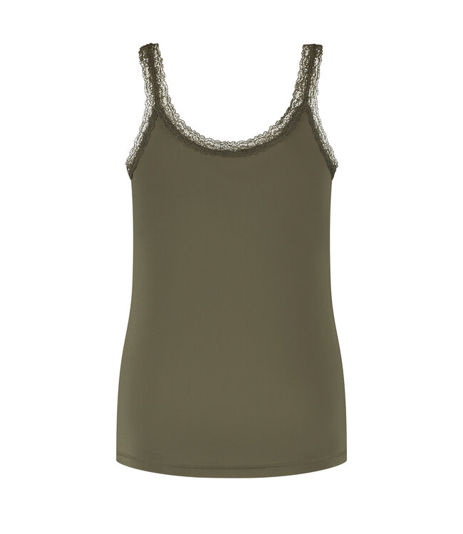 Lady Day Top Lacy Deep Forest