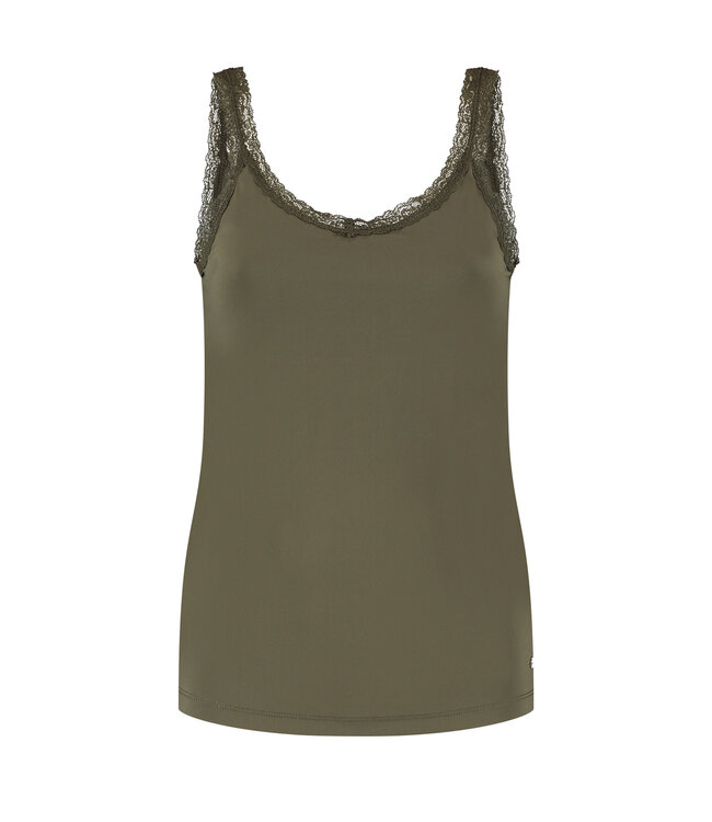 Lady Day Top Lacy Deep Forest