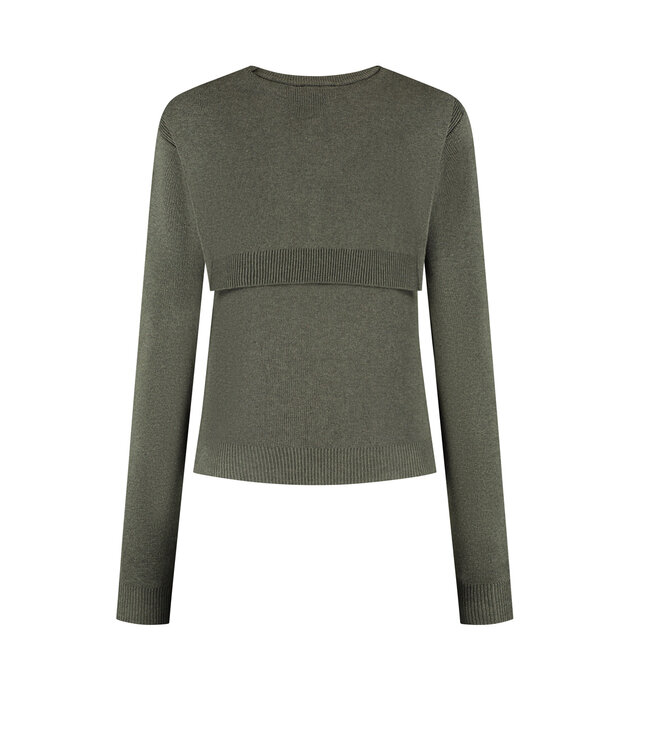 Lady Day Trui Jules Deep Forest Melange