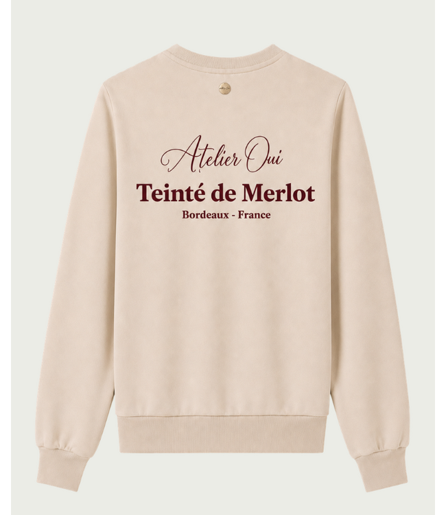 Elvira Sweater Oui Off White