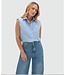 Josh V Blouse Susie Blue Stripe