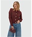 Josh V Vest Fliss Burgundy