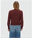 Josh V Vest Fliss Burgundy