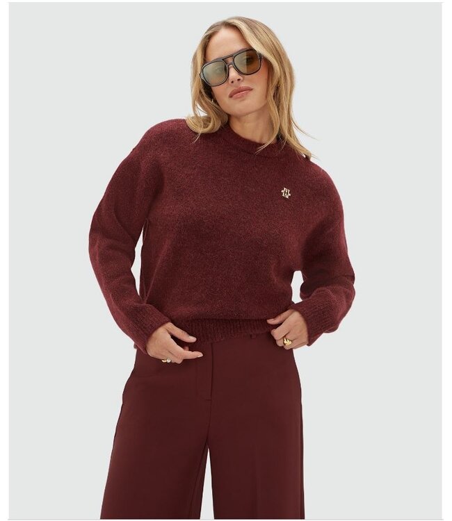 Josh V Trui Ize Burgundy