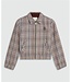 Josh V Jacket Pepper Cognac Check
