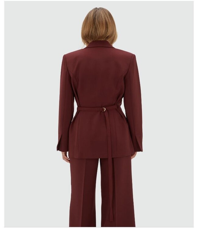 Josh V Blazer Dee Burgundy