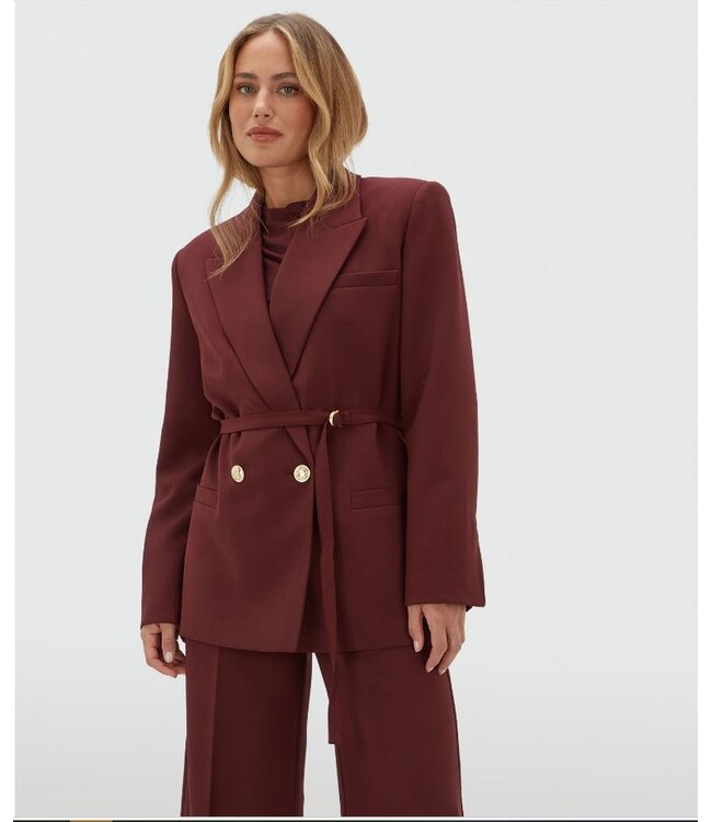 Josh V Blazer Dee Burgundy