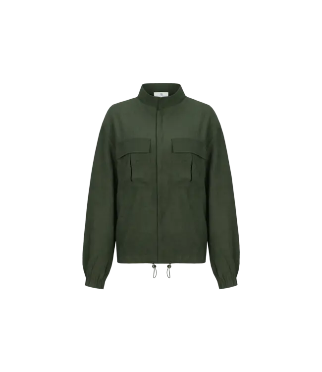 CS The Label Jacket Jinora Dark Olive