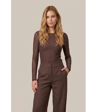CS The Label CS The Label Top Tanea Mocha Brown