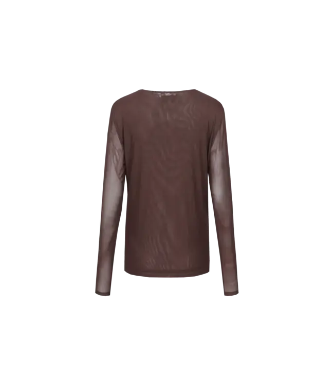 CS The Label Top Tanea Mocha Brown