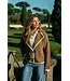 CS The Label Vest Claudy Light Camel / Wool White