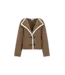 CS The Label Vest Claudy Light Camel / Wool White