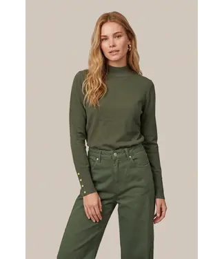 CS The Label CS The Label Trui Ambra Dark Olive