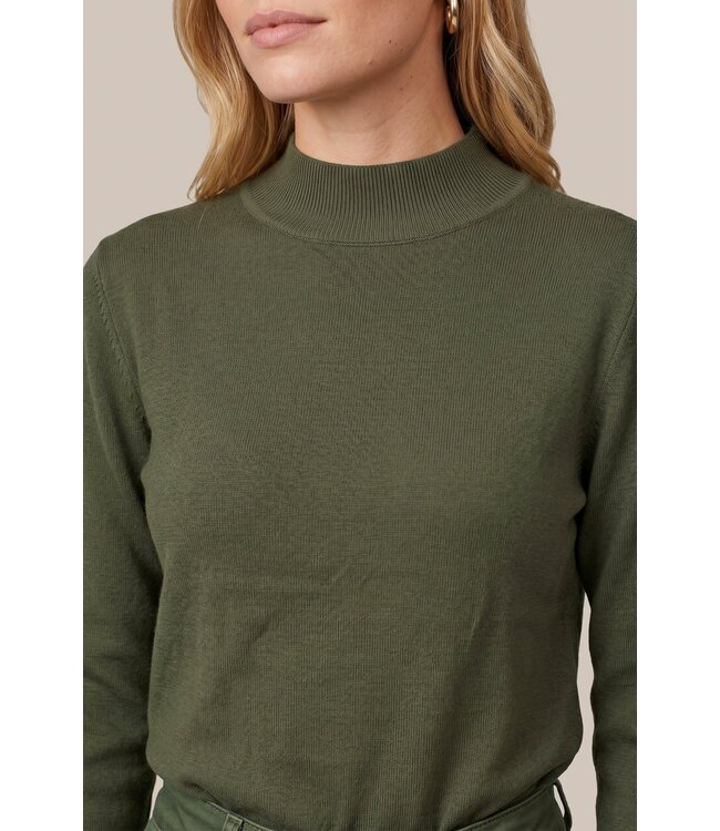 CS The Label Trui Ambra Dark Olive