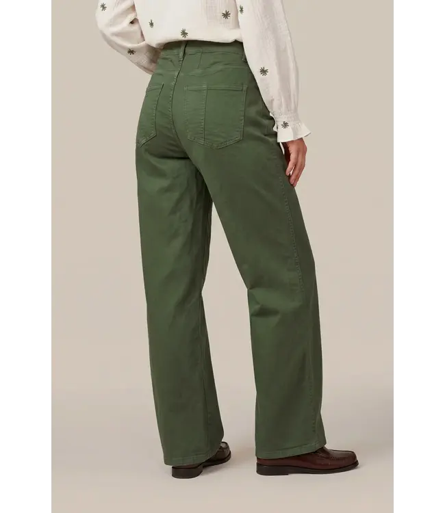 CS The Label Broek Nico Dark Olive