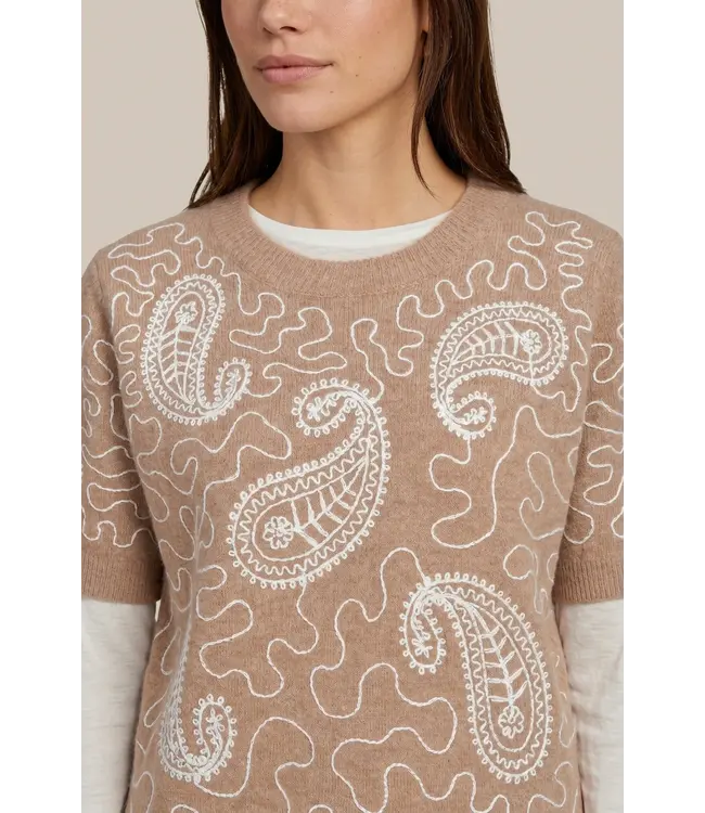 CS The Label Trui Waisley Light Camel / Sand
