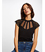 Morgan Top Demane Black