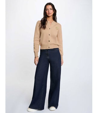 Morgan de toi Morgan Vest Mteddy Camel