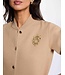 Morgan Vest Mteddy Camel