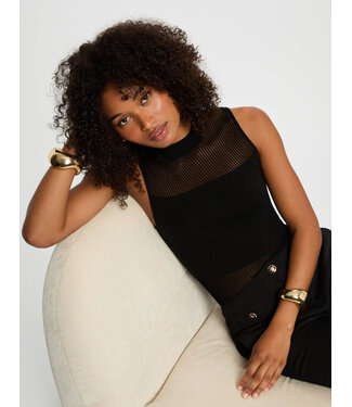 Morgan de toi Morgan Top Mjulie Black