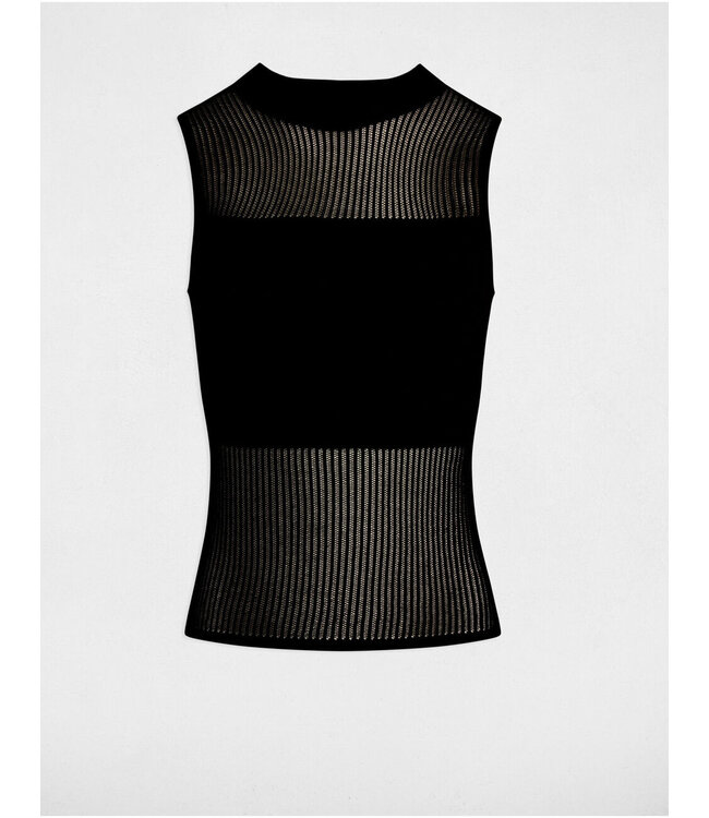 Morgan Top Mjulie Black