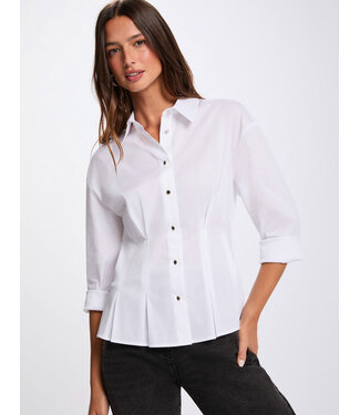Morgan de toi Morgan Blouse Corset Off White