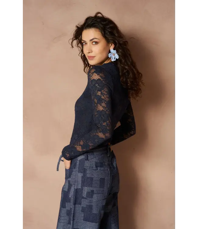 Lofty Manner Top Irea Dark Blue