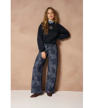 Lofty Manner Lofty Manner Broek Inoa Mid Blue