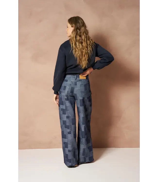 Lofty Manner Broek Inoa Mid Blue