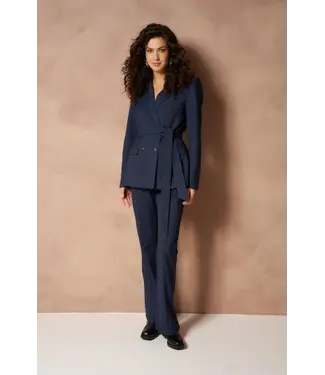 Lofty Manner Lofty Manner Broek Ilana Dark Blue
