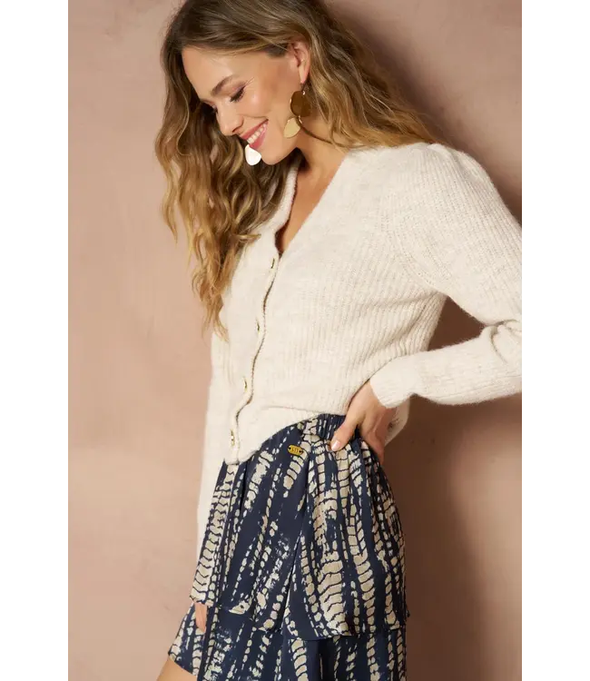 Lofty Manner Vest Lily Cream