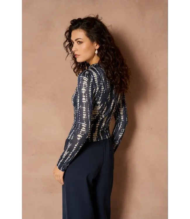 Lofty Manner Top Iniko Dark Blue