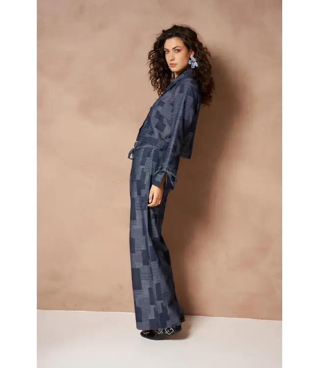 Lofty Manner Blouse Ilja Mid Blue