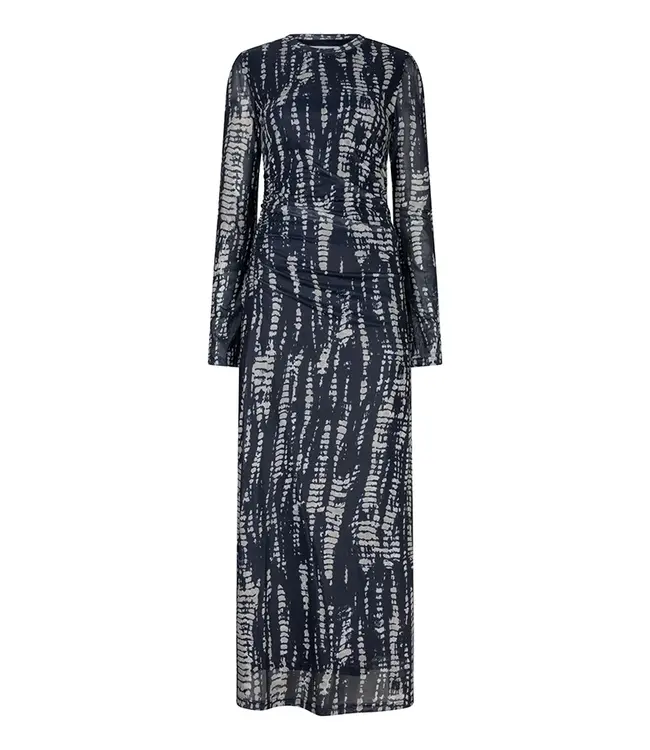 Lofty Manner Jurk Isani Dark Blue