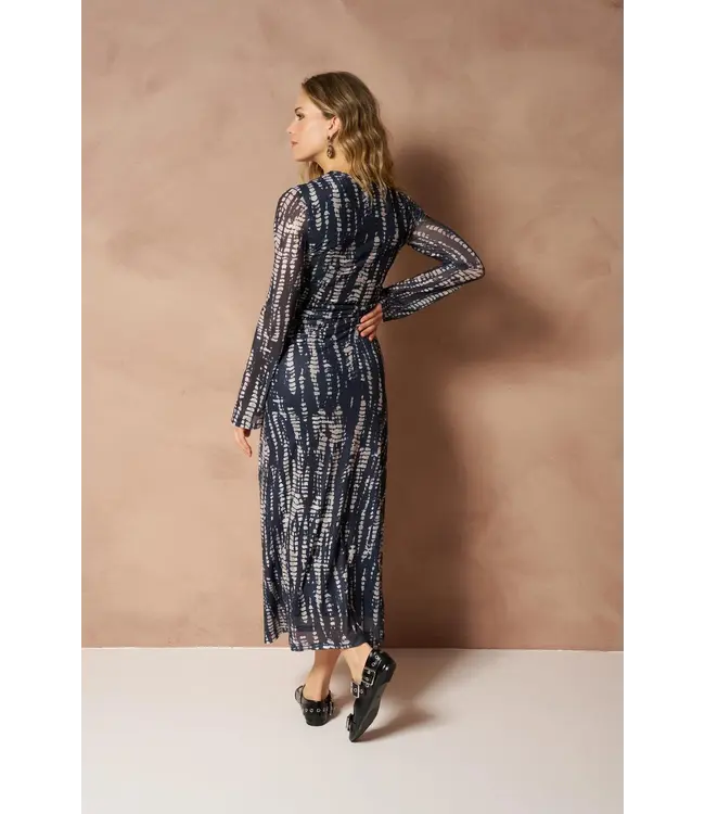 Lofty Manner Jurk Isani Dark Blue