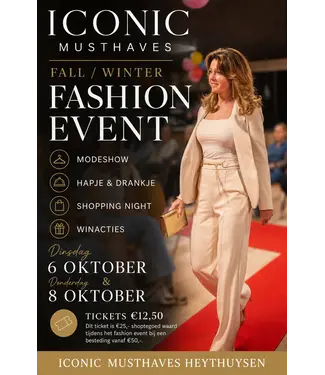 Ticket Fall/Winter Fashion Event DINSDAG 6 oktober 2026