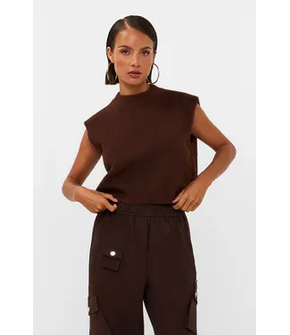 Studio Amaya Studio Amaya Spencer Knitwear Sano Brown