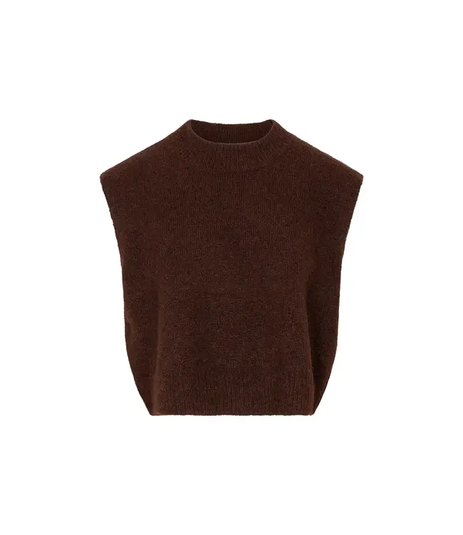 Studio Amaya Spencer Knitwear Sano Brown