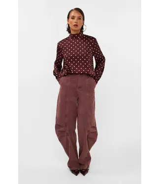 Studio Amaya Studio Amaya Blouse Selya Bordeaux