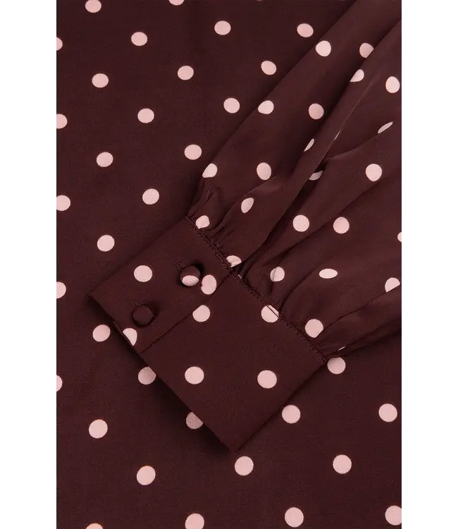 Studio Amaya Blouse Selya Bordeaux