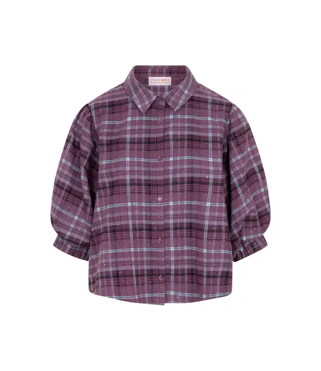 Studio Amaya Blouse Vale Purple