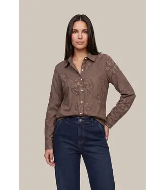 G-maxx G-maxx Blouse Ailis Dark Earth